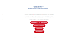 Desktop Screenshot of juntatecnica.com